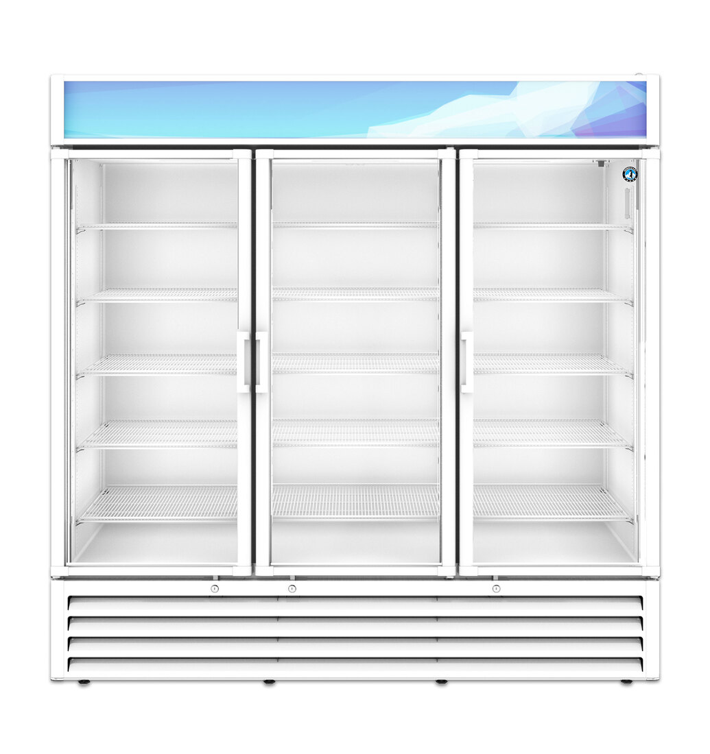 Glass-door merchandiser