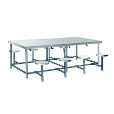 Round canteen table, 8-seat